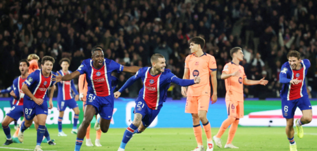 باريس سان جيرمان يواصل سلسلة النصر: 4-2 على برشلونة وتسجيل رقم قياسي في دوري الأبطال