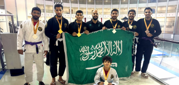 جوجيتسو يسطع في قطر: فريق القادسية يحقق سبع ميداليات في بطولة AJP