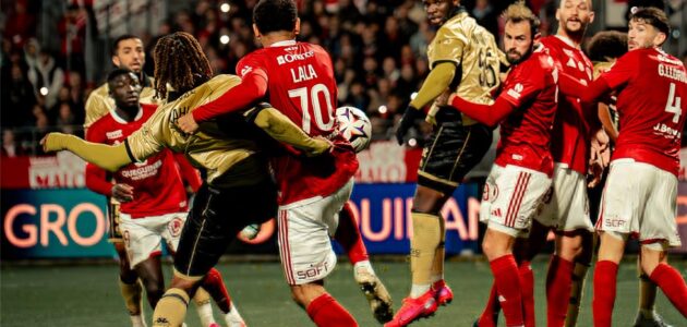 محمد عبد المنعم يسطع في فوز نيس على بريست: 2-1 في الدوري الفرنسي